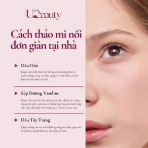 Cách tháo mi nối đơn giản taij nhà