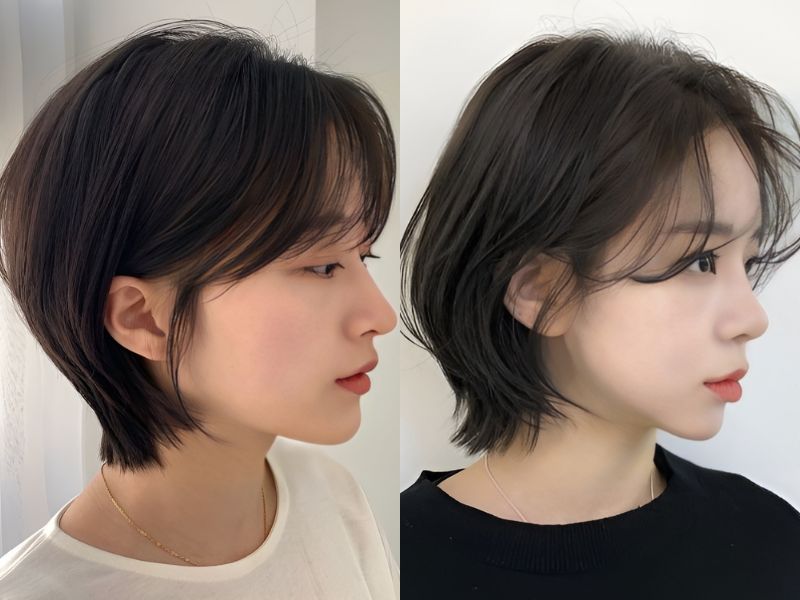 Kiểu tóc mullet layer tomboy