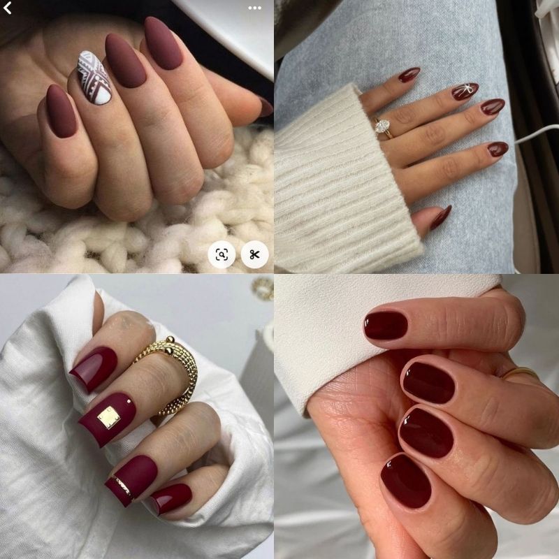 mẫu nail tay cho da ngăm