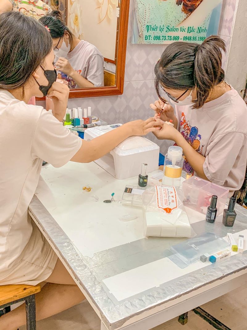 Tiệm làm nail đẹp ở Bắc Ninh