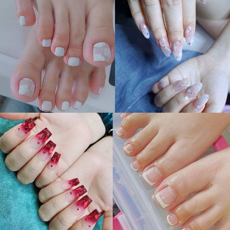 tiệm làm nails bình dân ở Bạc Liêu