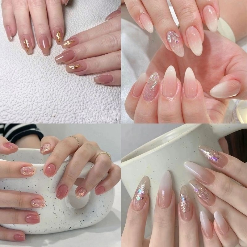 mẫu nail sơn thạch