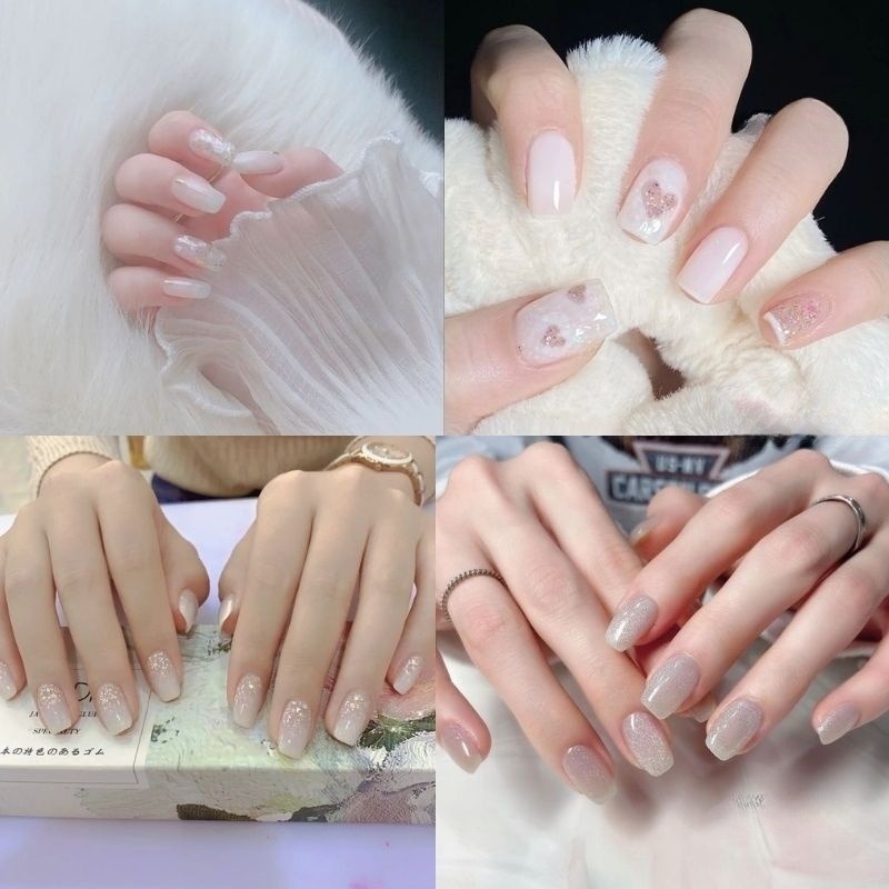 mẫu nail sơn thạch