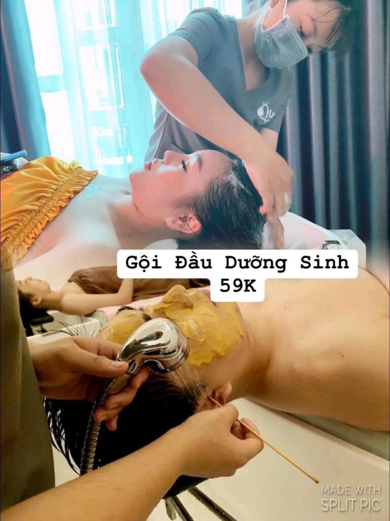 Tiệm gội đầu dưỡng sinh nha trang